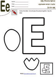 alphabet-letter-e-craft-worksheet